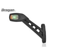 Bianco Rosso Ambra LED Indicatore Laterale Luce Leva Per Universale Camion 24v -