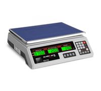 Bianco Selezionatrice ponderale - 35 kg / 2 g - 33 x 24 cm - 6 LCD | Steinberg Systems