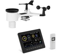 Bianco Stazione meteo professionale - Centralina wifi - LCD 7" - USB - Sensore interno | Steinberg Systems
