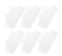 Bianco Tappetino Essiccatore a Rete 6 Pezzi in Silicone per Frutta | Riutilizzabile, Resistente Agli Strappi, per Teglie e Cucina Domestica, Asciugatura Uniforme