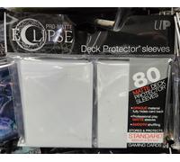 Bianco Ultra PRO Eclipse Opaco Ponte Protezione/Maniche(Misura Standard) 80ct