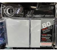 Bianco Ultra PRO Eclipse Opaco Ponte Protezione/Maniche(Standard Misura) 80ct