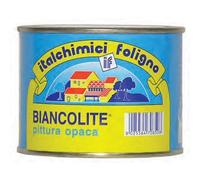 Biancolite pittura al titanio bianco opaco 2500ml Manufatti legno e Ferro Calore