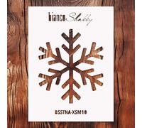 Biancoshabby® Stencil Natale RIUTILIZZABILE Made in Italy - Stencil Professional