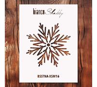 Biancoshabby® Stencil Natale RIUTILIZZABILE Made in Italy - Stencil Professional
