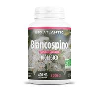 Biancospino Bio 400mg 200 compresse Ingredienti Polvere di Biancospino sommità