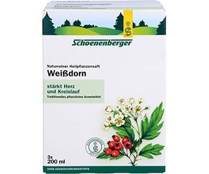 Biancospino succo Schoenenberger, 3 X 200 ML