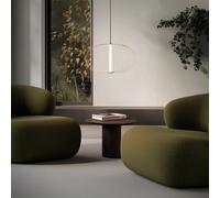 Bianemo Huringa lampada a sospensione ovale, LED, BBE00912BR4D, PL4 Huringa [Lampade per Interni > Lampade a Sospensione]