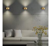 Bianemo MALUA lampada a parete up/down, LED, BBE04701BR5B, MALUA [Lampade per Interni > Lampade a Parete]