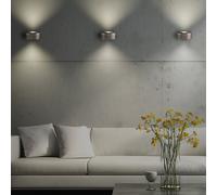 Bianemo MALUA lampada a parete up/down, LED, BBE04701GM5B, MALUA [Lampade per Interni > Lampade a Parete]