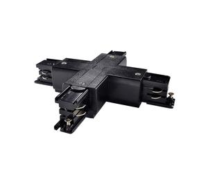 Bianemo Orbit connettore a X per sistema di binari trifase Orbit 230 V, BBE04308BL5A, Orbit [Lampade per Interni > Sistemi di binari]