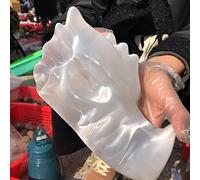 BIANMTSW 1 testa di drago, rubinetto in cristallo con pietra a forte resistenza, pietre naturali e drago di pietra di quarzo Collezioni di casa