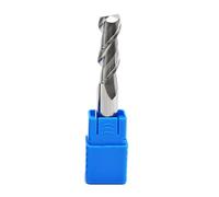 BIANMTSW 1pc 2 Flute Aluminum Face Mill D2x6x4x50L Alloy Carbide Milling Cutter Cutting Helix Flat End Mill BIANMTSW