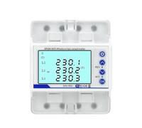 BIANMTSW 3Phase380V 100A Smart Power Meter Tuya Bi-Directional KWh Meter with Over Under Voltage Protector Relay Switch Curre
