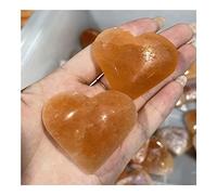 BIANMTSW Home Collezioni cristallo nitrito naturale gesso quarzo pietra di cristallo a forma di cuore amore gemma regalo decorazione adatta per la decorazione di casa e ufficio (colore: 4 cm