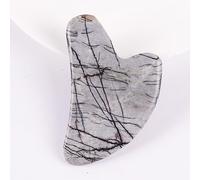 BIANMTSW Natural Jade Stone Gua Sha Massage Board Guasha Plate Scrapers Tools for Face Neck Back Body1Pcs Collezioni di casa