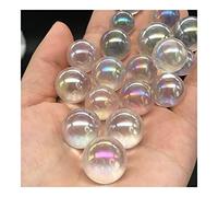 BIANMTSW Sfera di Cristallo Arcobaleno Naturale 10pc Sfera di Quarzo Trasparente Aura Angelo Sfera elettrolitica Regali for Massaggi Cristallo Collezioni di casa