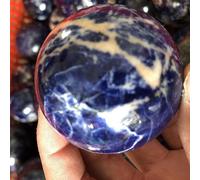 BIANMTSW Sfera di Sodalite Naturale Sfera di Cristallo di Quarzo Sfera di Gemme Decorazione Naturale e for la casa 1pz Collezioni di casa