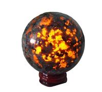 BIANMTSW Sfera Naturale Pietra Naturale Sfera di Cristallo Potente Wicca Cristalli e Pietre Sfera Spirituale 1pz Collezioni di casa (Size : 65mm-70mm)