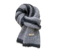 BIANRUN Sciarpa Donna Sciarpa per Lana da Donna - Sciarpa A Maglia da Donna Invernale da Donna Abbinata Invernale, Scialle Morbido E Spesso, Regalo per Le Donne-Grigio