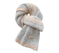 BIANRUN Sciarpa Donna Sciarpa per Lana da Donna - Sciarpa A Maglia da Donna Invernale da Donna Abbinata Invernale, Scialle Morbido E Spesso, Regalo per Le Donne-Bianco