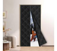 BIAOQINBO Tenda magnetica di protezione termica per porta, tenda termica da freddo e calore, tenda termica per porta, protezione dal freddo, isolamento acustico, impermeabile