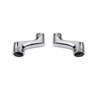 BiaoTeng Accessori Per Miscelatore Bagno,Raccordo A Gomito Ottone,Connettore Eccentrico Rubinetto,Raccordo Eccentrico CromatoCromato A