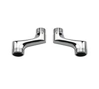BiaoTeng Adattatore 3/4 1/2 Rubinetto,Riduzione 3/4 1/2 Ottone,Raccordo Eccentrico 1/2 3/4,Accessori Per Miscelatore Bagno,Raccordo Eccentrico Cromato,Cromato A