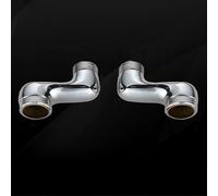 BiaoTeng Raccordo Eccentrico Miscelatore Vasca Parete Ottone 2 Adattatori 1/2 X 3/4 Eccentrico Rubinetto 42 mm