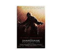 Biaoxiao Poster decorativo da parete su tela, motivo: The Shawshank Redemption, poster decorativo moderno per camera da letto, per camera da letto, 40 x 60 cm