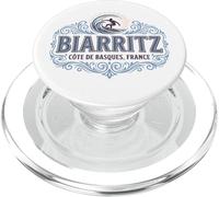 Biarritz Côte des Basques France Surf Ornate per luci PopSockets PopGrip per MagSafe