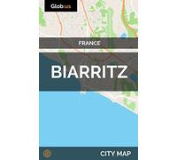 Biarritz, France - City Map [Lingua Inglese]