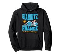 Biarritz Francia la Perla della Costa Basca Felpa con Cappuccio