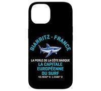 Biarritz Francia Shortfin Mako Shark Custodia per iPhone 14