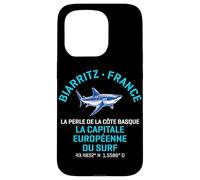 Biarritz Francia Shortfin Mako Shark Custodia per iPhone 15 Pro