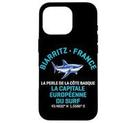Biarritz Francia Shortfin Mako Shark Custodia per iPhone 16 Pro