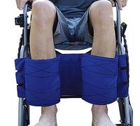 Bias&Belief Cintura di Ritenuta per Le Gambe Sedie A Rotelle Anziani Cintura di Sicurezza per Pazienti Regolabile Medici Cinghia di Supporto Sedie A Rotelle Universale Antiscivolo,Blue