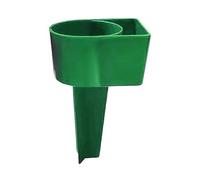 Biaster di sabbia - Plasticc Portable Beach Holder, spiedini stabilizzatori per la tazza esterna leggera | Vibrant Plasticc Sand Cup Thopent per bevande bottiglie telefoni da sole Snacks Snacks Keys L