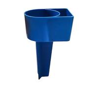 Biaster di sabbia - Plasticc Portable Beach Holder, spiedini stabilizzatori per la tazza esterna leggera | Vibrant Plasticc Sand Cup Thopent per bevande bottiglie telefoni da sole Snacks Snacks Keys L