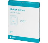 Coloplast Biatain Silicone Medicazione In Schiuma 15x15cm 5 Pezzi