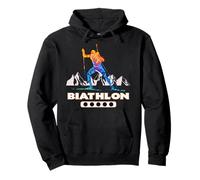 Biathlet Winter Sport per uomo e donna | Biathlon Felpa con Cappuccio
