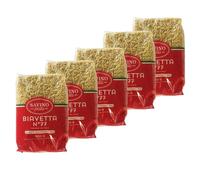 Biavetta - Lote de 5 pastas para lengua de pájaro, n.° 77 - Bolsa de 500 g