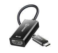 biaze ZH92 Adattatore USB C a HDMI, 4 K a 60 Hz HDR per computer portatile/PC/TV/Monitor/Proiettore, Plug and Play, trasmissione audio HD, compatibile con Windows/Mac