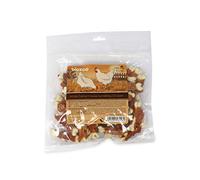 Biazoo Osso Calcio Bianco Avvolto con Pollo 500 gr Snack per Cani Adatto a Tutte Le Razze e Dimensioni. Snack Altamente digeribile e ad alto contenuto proteico.