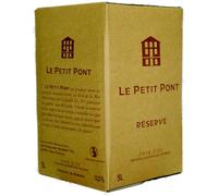 BIB 5L - Petit Pont Rouge Réserve 2025 - Domaines Robert Vic Preignes le Vieux Pays d'Oc