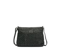 BIBA Borsa da Donna in Vera Pelle, Borsa a Tracolla Heritage Kansas KA2, Tracolla Lunga, Chiusura con Cerniera, Pelle Bovina Legittima, Colore Verde