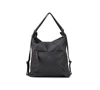BIBA | Borsa da Donna in Vera Pelle, Zaino Leather Orleans OR1LO, Tracolla Lunga, Chiusura con Cerniera, Pelle Bovina Legittima, Colore Nero