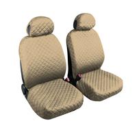 Biba, coppia coprisedili anteriori in cotone, universali - Beige