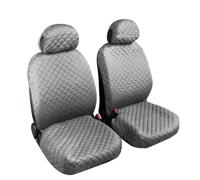 Biba, coppia coprisedili anteriori in cotone, universali - Grigio