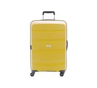BIBA Valigia da Viaggio Unisex in Polipropilene, Bagaglio Medio Travel Carri G CR24, Manico Trolley, Chiusura con Cerniera, Colore Giallo